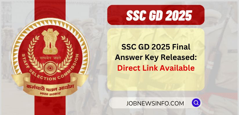 SSC GD Final Answer Key 2025