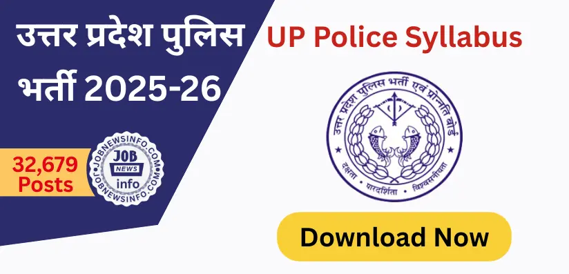 UP Police Constable Exam Pattern & Syllabus 2025