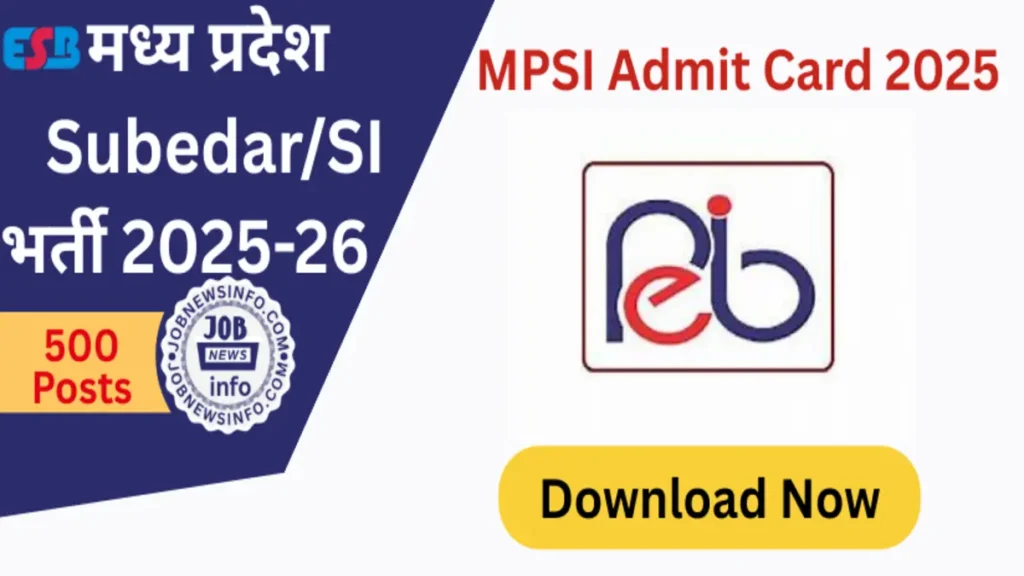 MPSI Admit Card