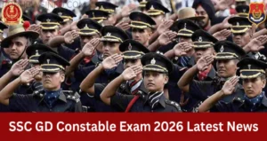 SSC GD Exam Date 2026 Out